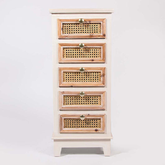 RUSTIC ELEGANCE chest of drawers 40x30x94cm