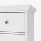 PARIS Chest of Drawers White 86x52x116cm