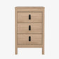 Mesa de Cabeceira MADRID Natural 44x39x70cm