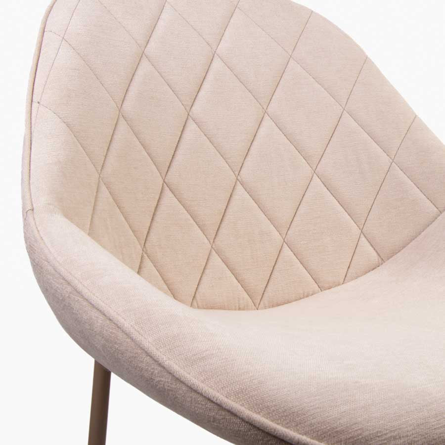 PURUS Chair with Slatted Backrest 43x47x77cm