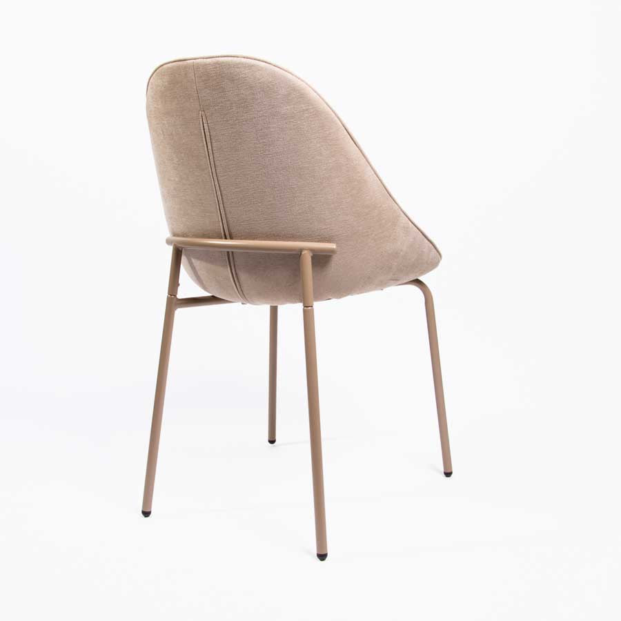 PURUS Chair with Slatted Backrest 43x47x77cm