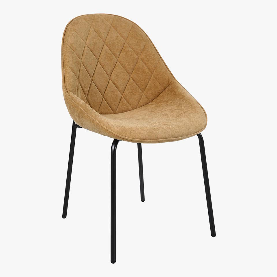 PURUS Chair with Slatted Backrest 43x47x77cm
