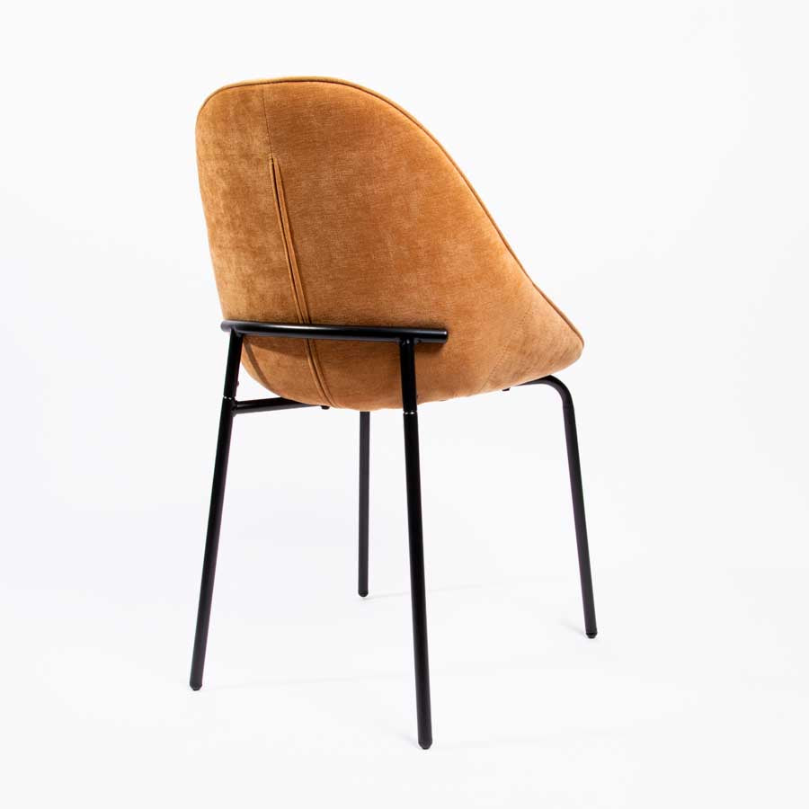 PURUS Chair with Slatted Backrest 43x47x77cm