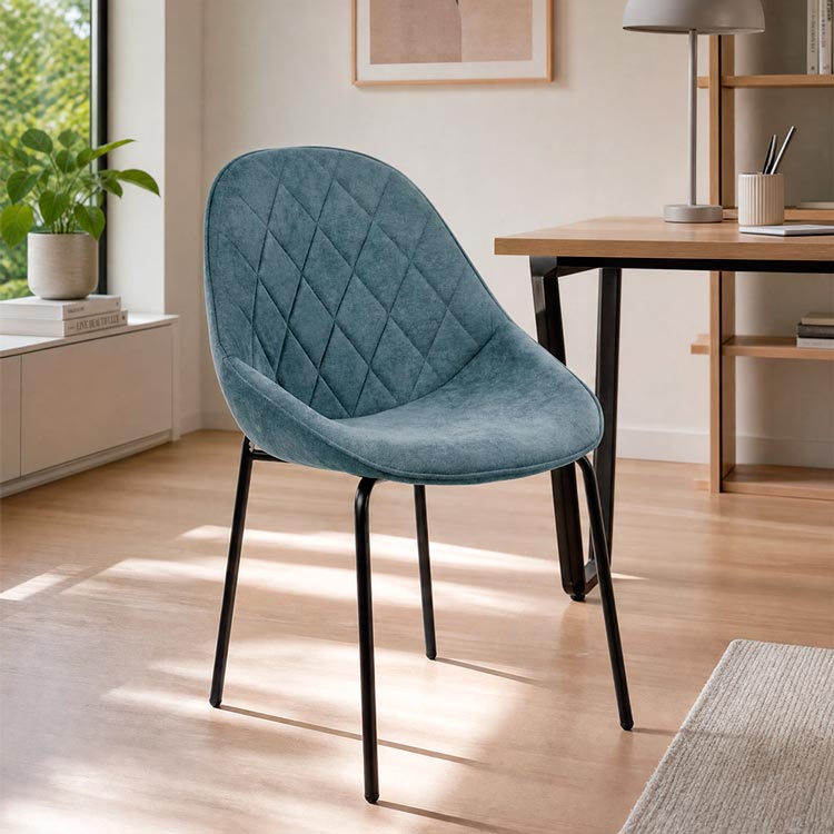 PURUS Chair with Slatted Backrest 43x47x77cm