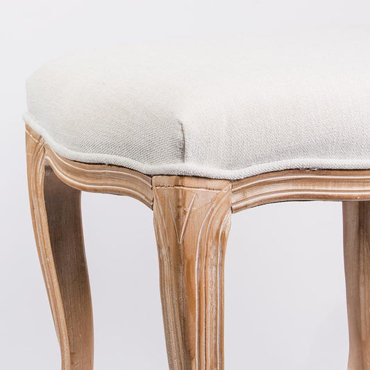 PURE Footstool White