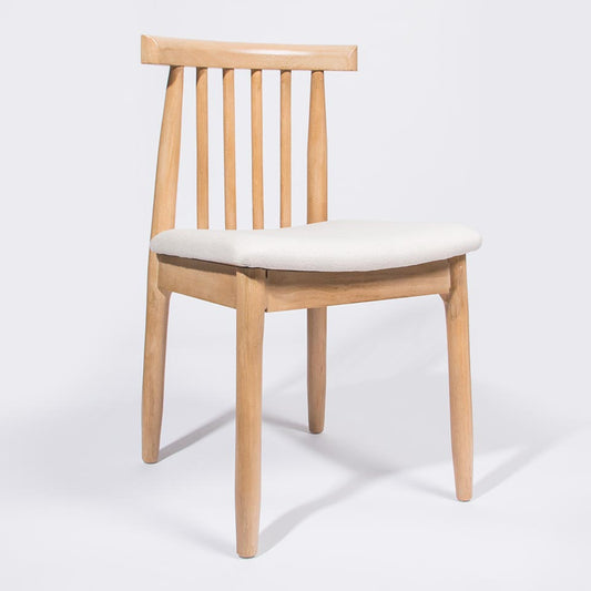 PURUS Chair with Slatted Backrest 43x47x77cm