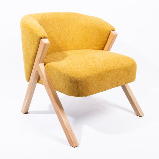 Poltrona HARMONY LINE Amarelo 68x73x70cm