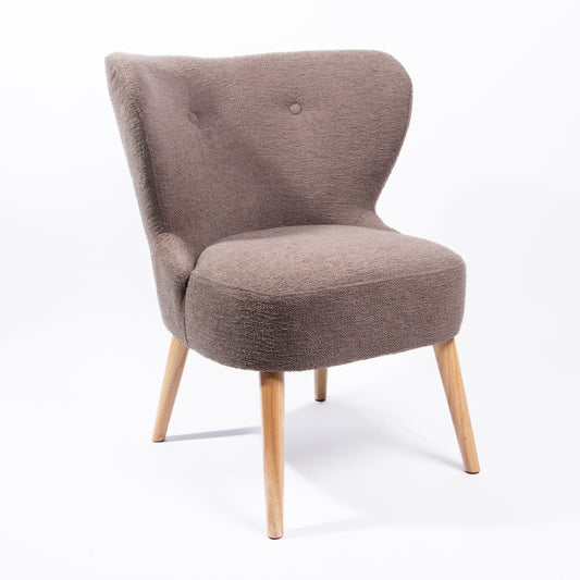 Poltrona LOOM Castanho 67x69x81cm