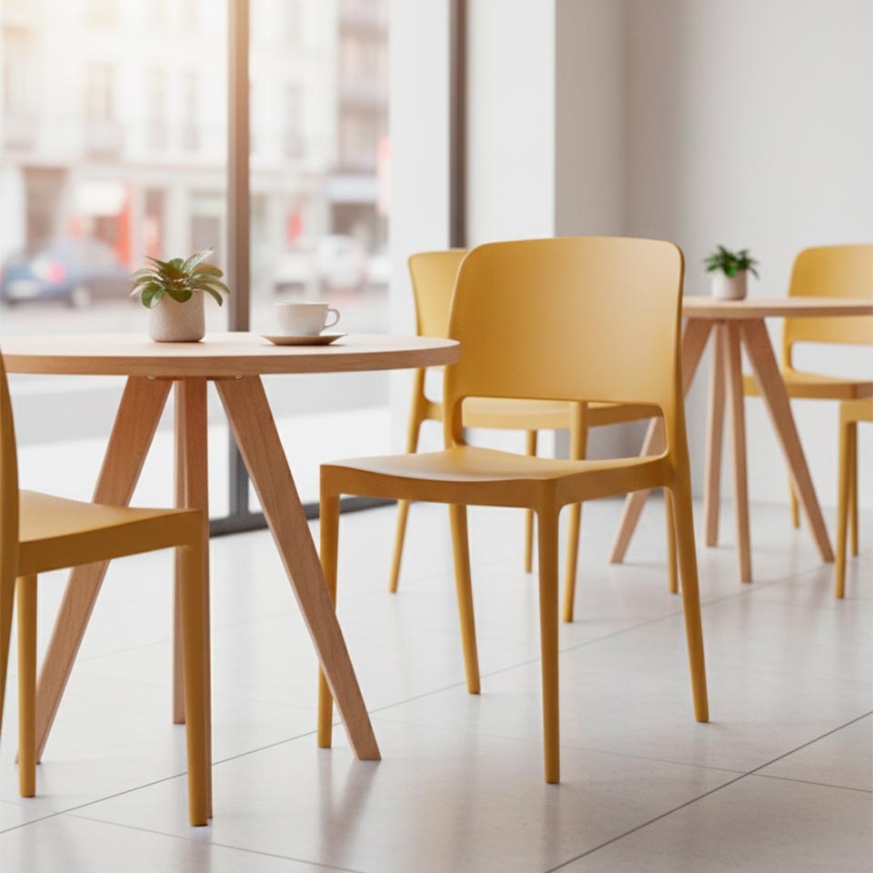 Cadeira OCREA Amarelo