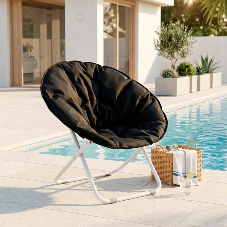 Cadeira Dobrável SOLIS MOON Preto