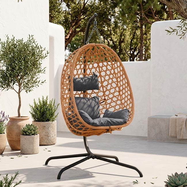 RELAXNEST Outdoor Rocking Chair Natural