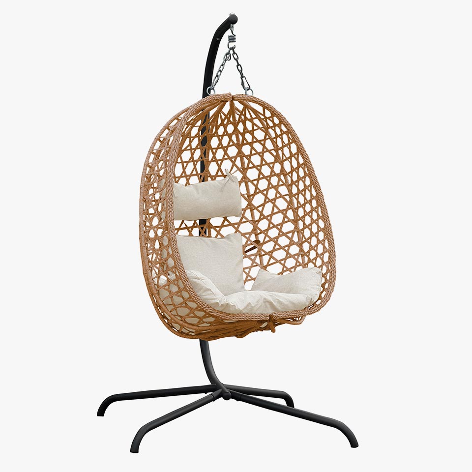 RELAXNEST Outdoor Rocking Chair Natural