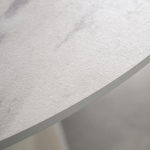 Mesa de Jantar AURA Branco 120cm