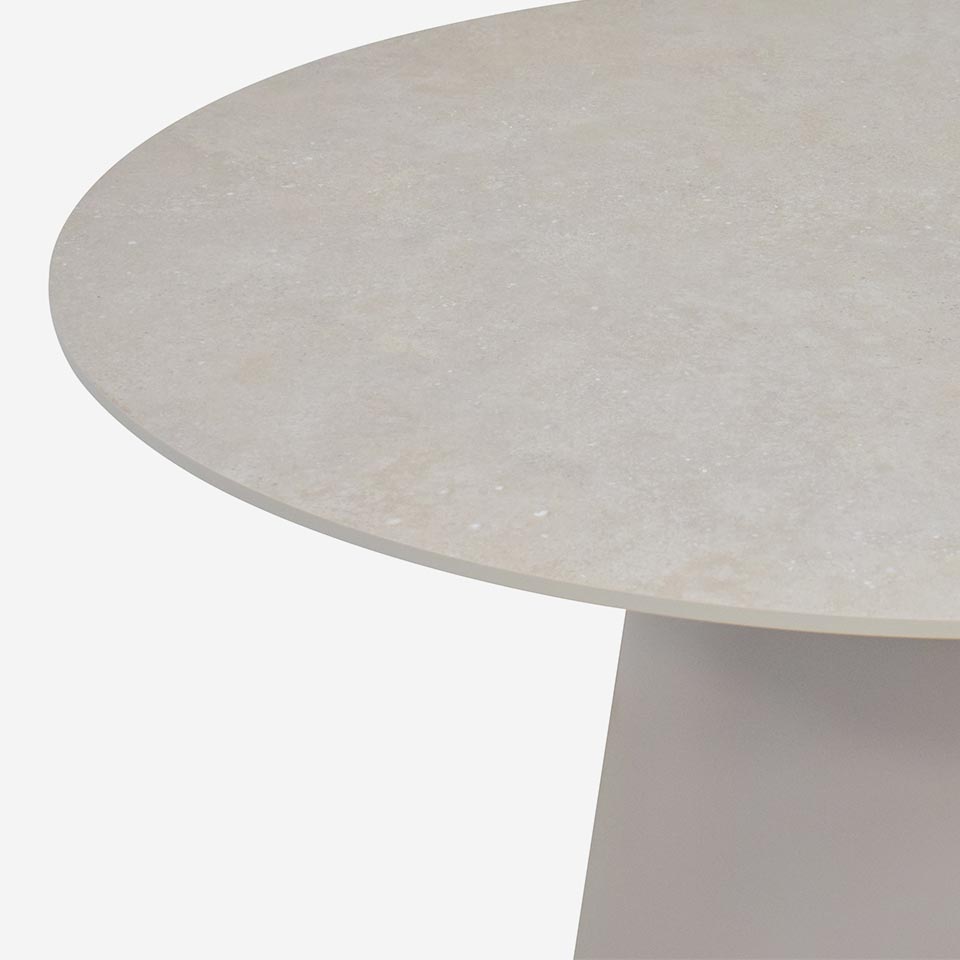 Mesa de Jantar AURA Bege 120cm
