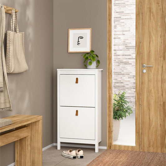 Sapateira MADRID Branca 53x24x102cm
