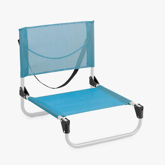 LOW Blue Folding Beach Chair 46x45cm