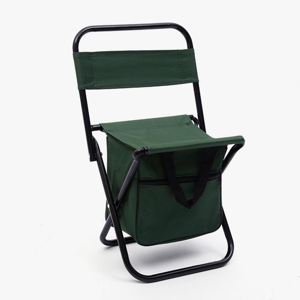 Cadeira Mochila Dobrável SOLIS Verde