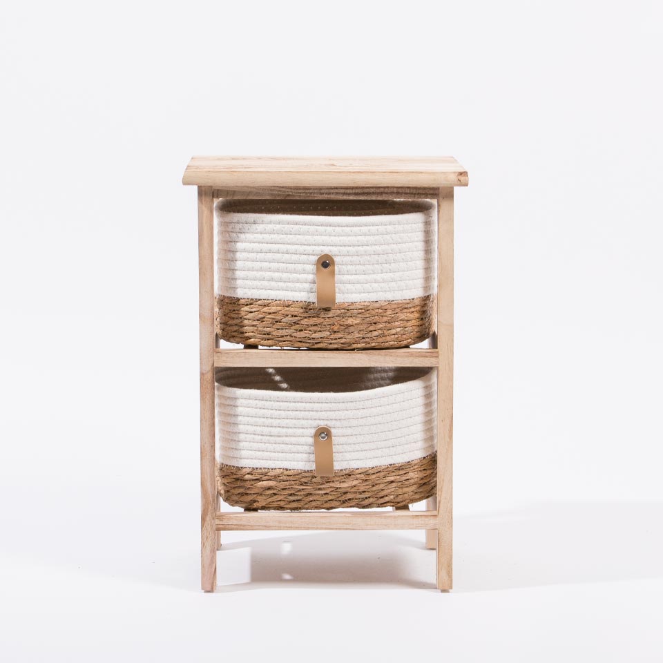 Móvel de arrumação NATURA BREEZE 30x26x45cm