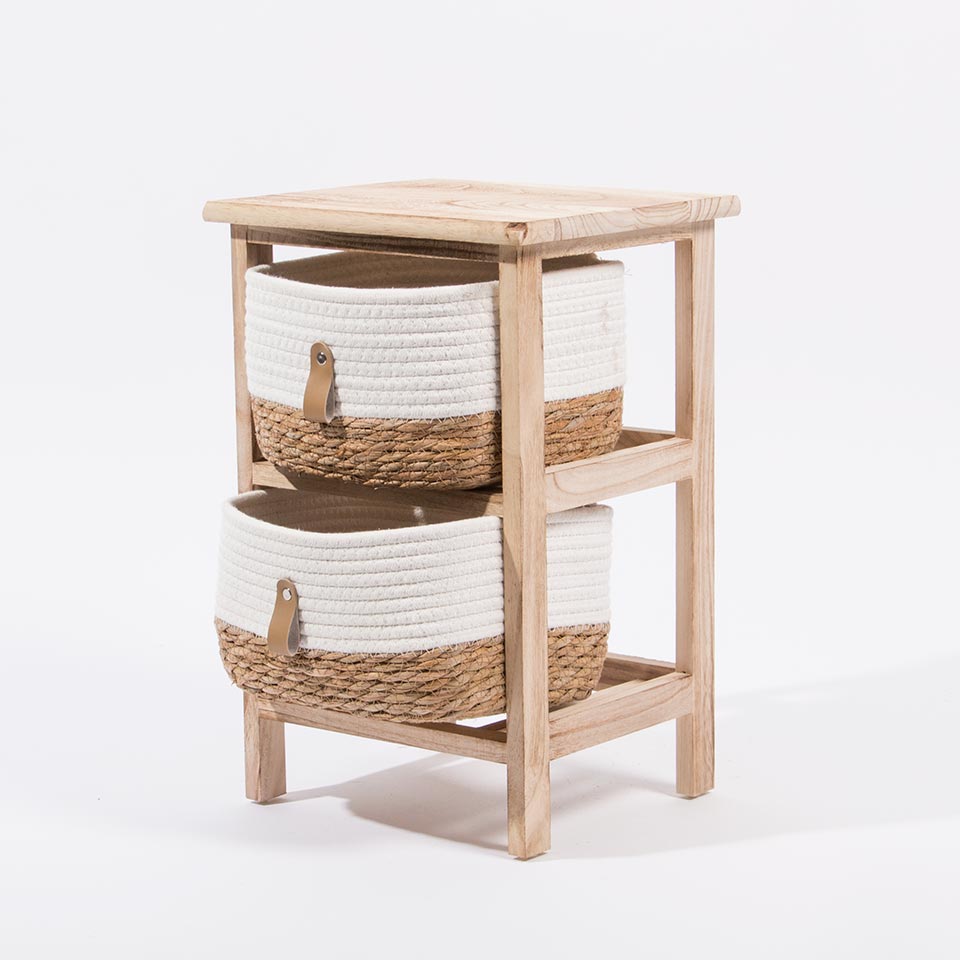 Móvel de arrumação NATURA BREEZE 30x26x45cm