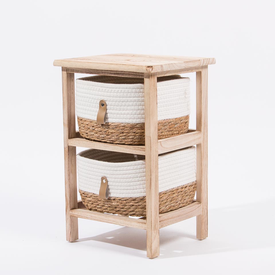 Móvel de arrumação NATURA BREEZE 30x26x45cm