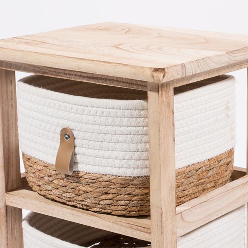 Móvel de arrumação NATURA BREEZE 30x26x45cm