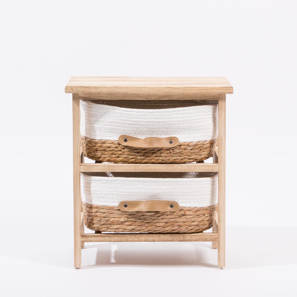 Móvel de arrumação NATURA BREEZE 37x27x41cm