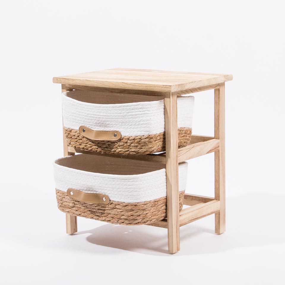 Móvel de arrumação NATURA BREEZE 37x27x41cm