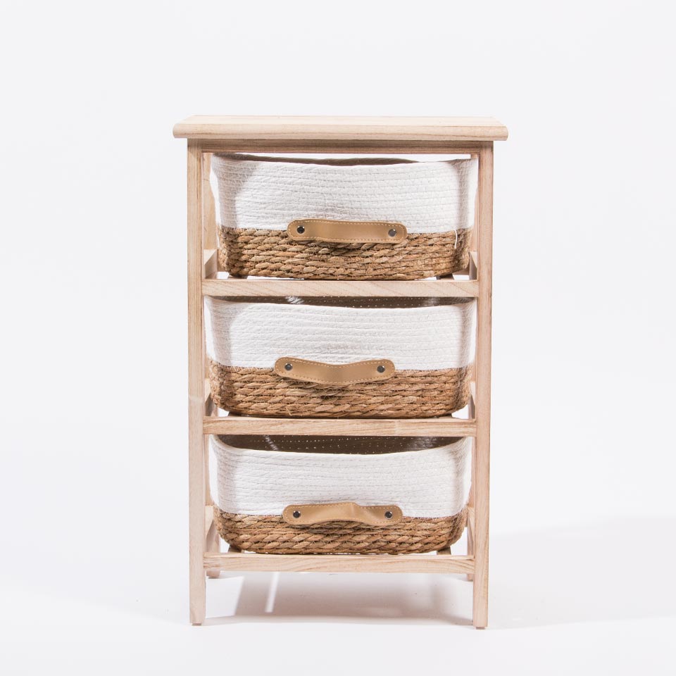 Móvel de arrumação NATURA BREEZE 37x27x57cm