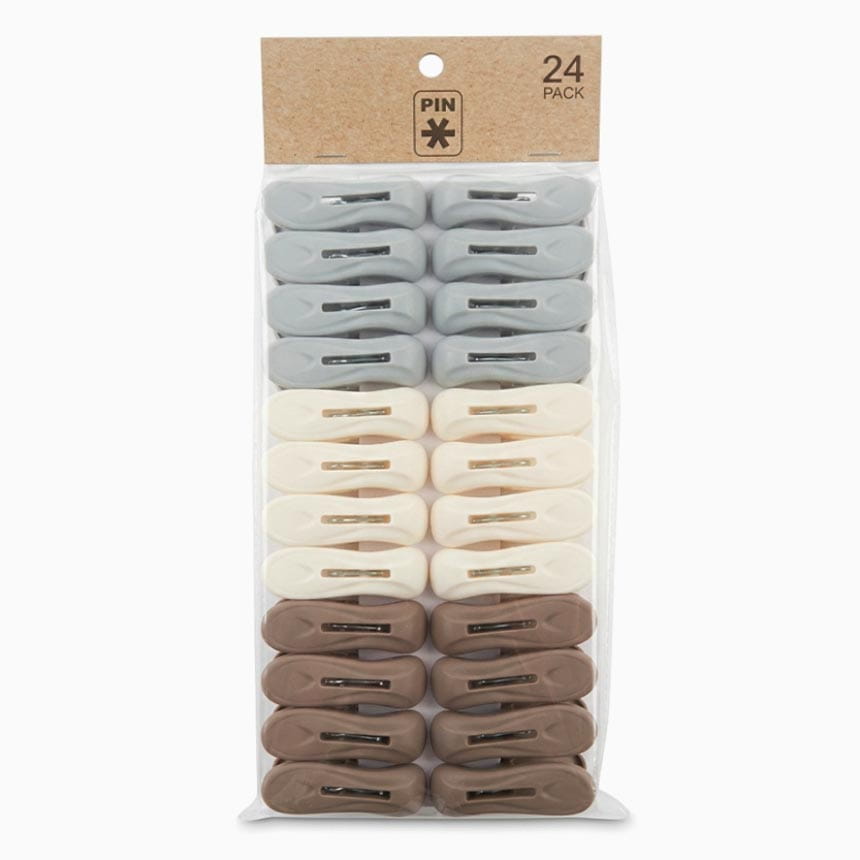 Set of 24 TAKE Clothes Pegs