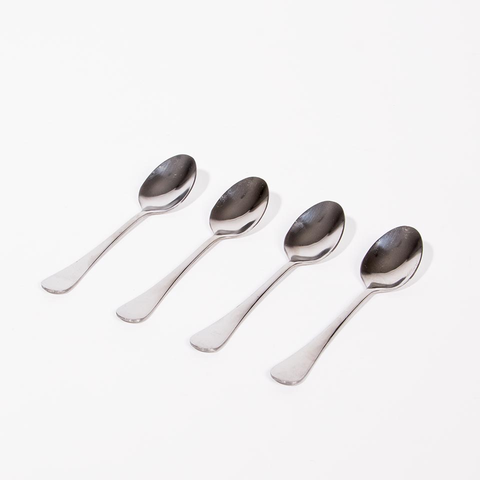 Set of 4 ATLANTIS Coffee Spoons