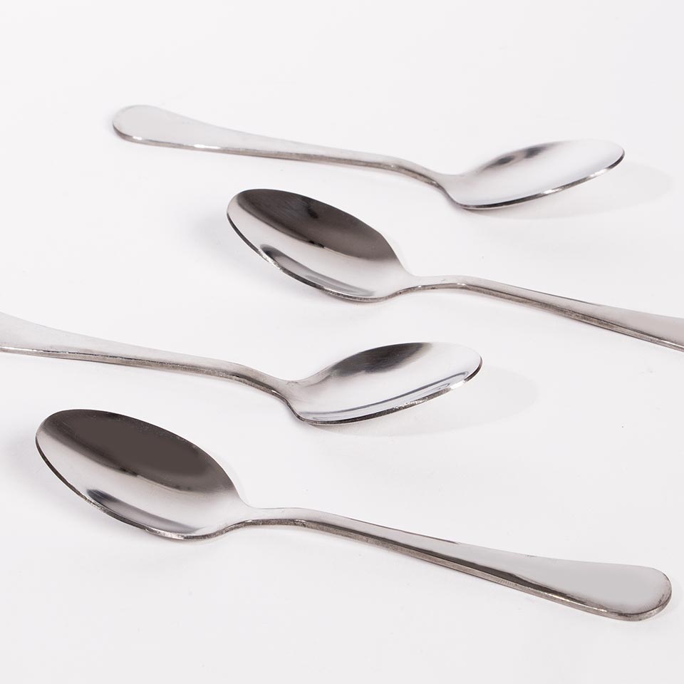 Set of 4 ATLANTIS Coffee Spoons