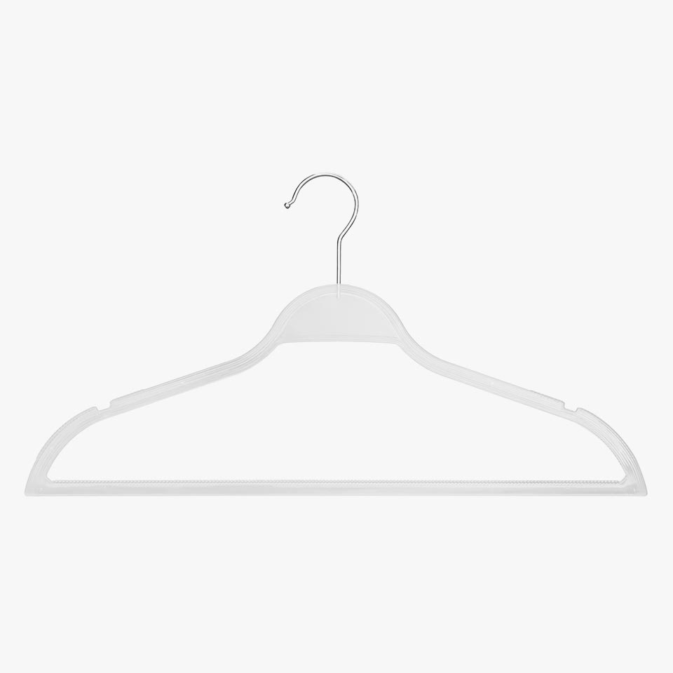 Conjunto de 3 Cabides Transparentes HIDDEN