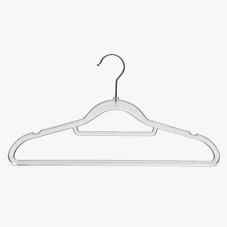Conjunto de 3 Cabides Transparentes HIDDEN