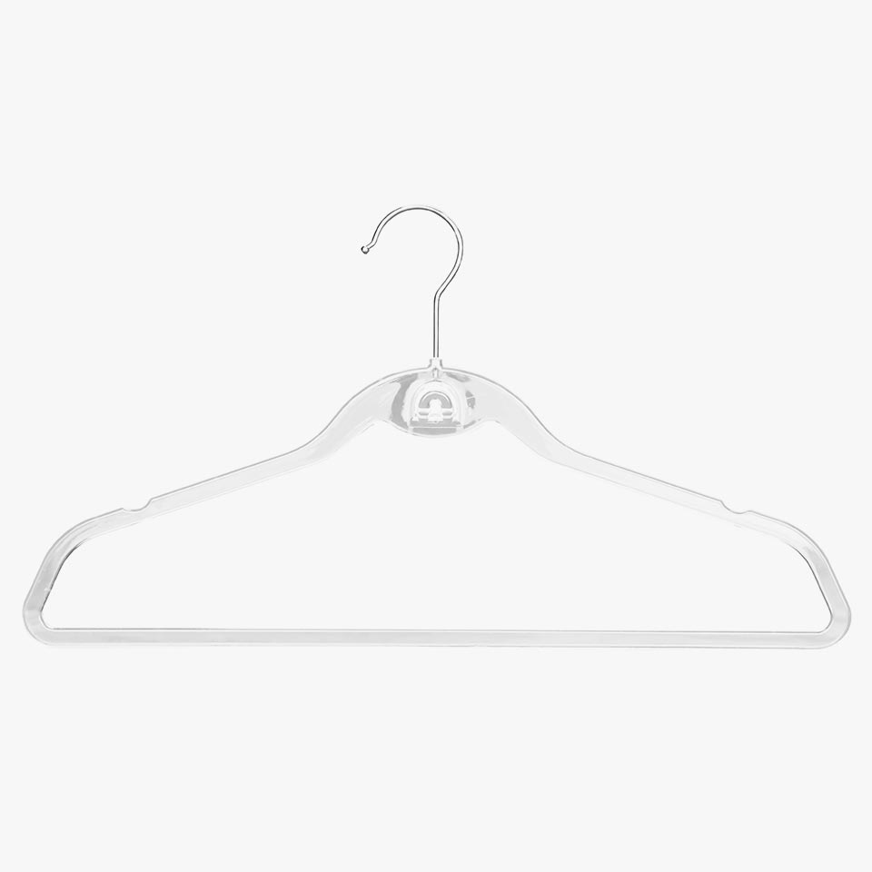 Conjunto de 3 Cabides Transparentes HIDDEN