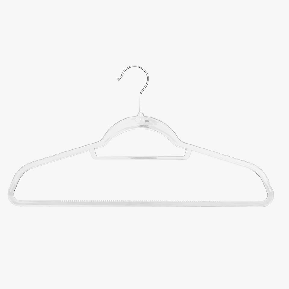 Conjunto de 3 Cabides Transparentes HIDDEN
