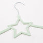 Conjunto de 5 Cabides KID VELVET Estrela Verde 33x22,5cm