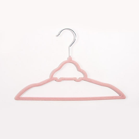 Set of 5 KID VELVET Pink Car Hangers 32x20.5cm