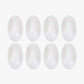 Set of 8 COLLE Self-Adhesive Hooks