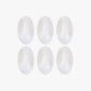 Set of 6 COLLE Self-Adhesive Hooks