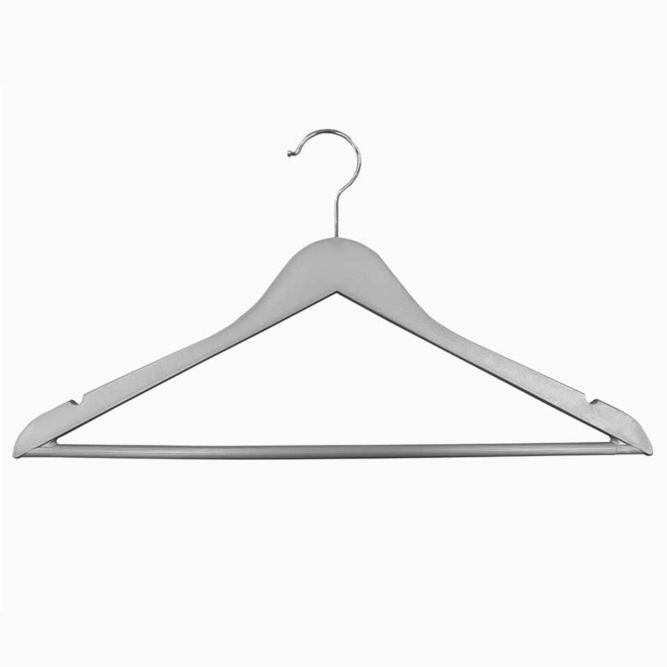 Conjunto de 3 cabides CLASSIC Cinza