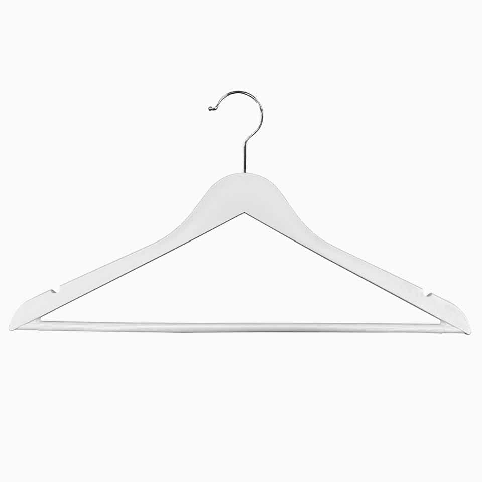 Conjunto de 3 cabides CLASSIC Branco