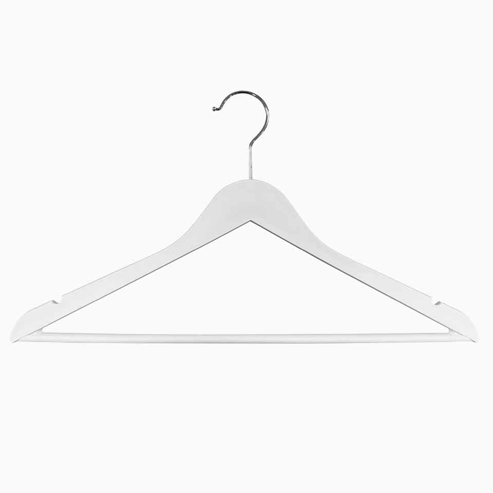Conjunto de 2 cabides CLASSIC RUB Branco