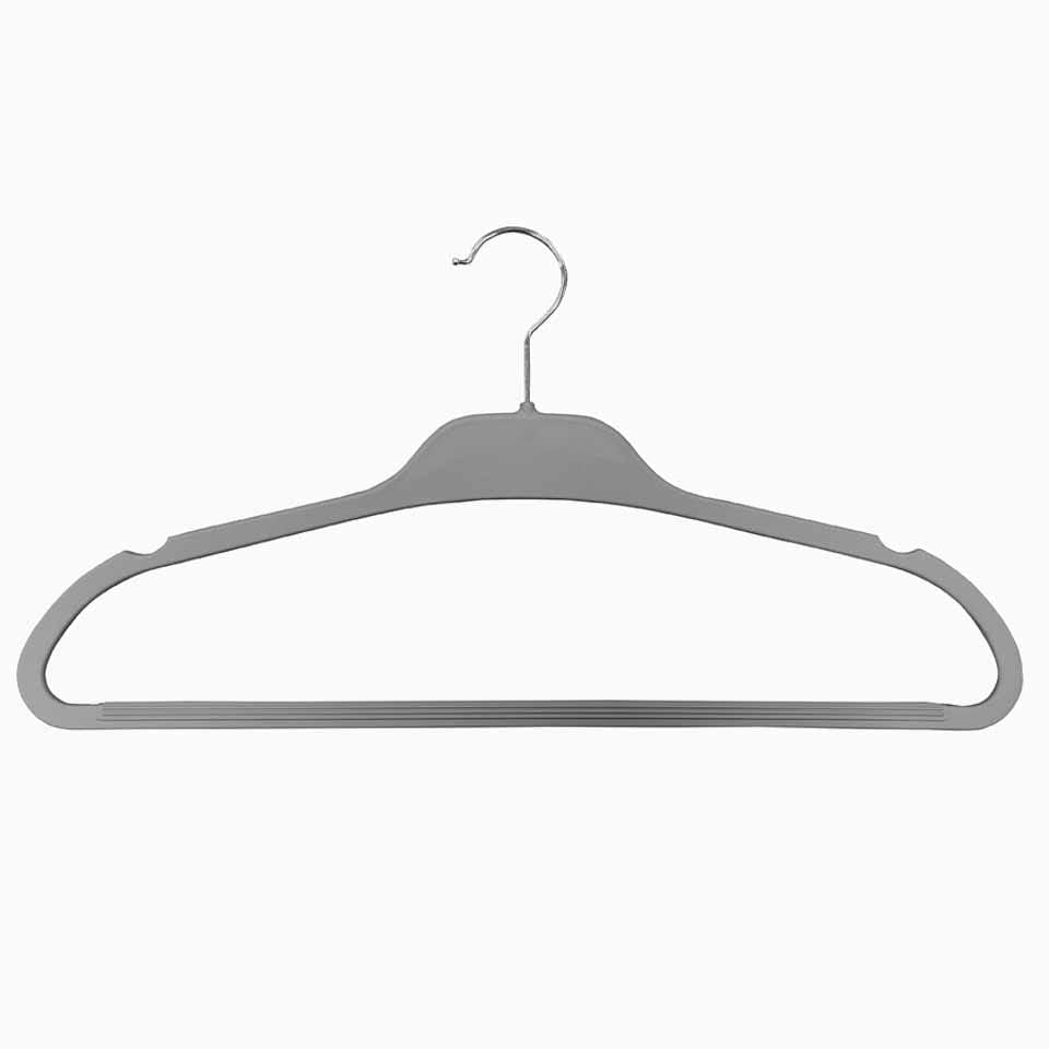 Conjunto de 3 cabides PUREGRIP Cinza