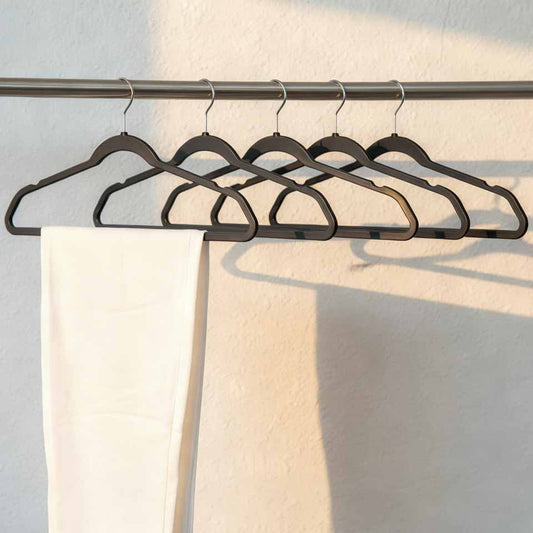 Conjunto de 5 cabides DOTGRIP Cinza