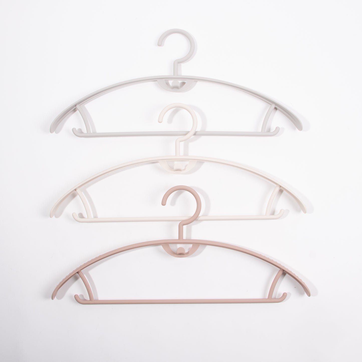 Set of 3 CINTRE Green hangers