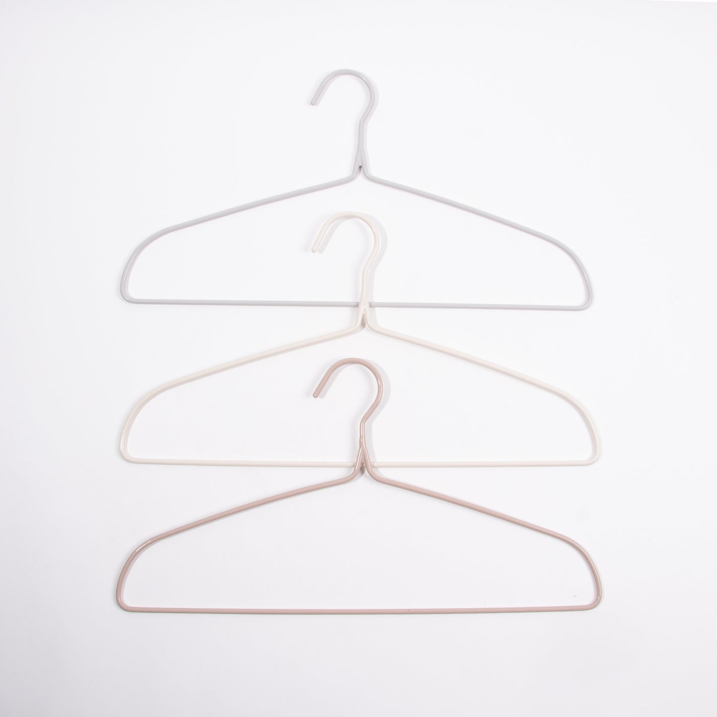 Set of 3 CINTRE Green hangers