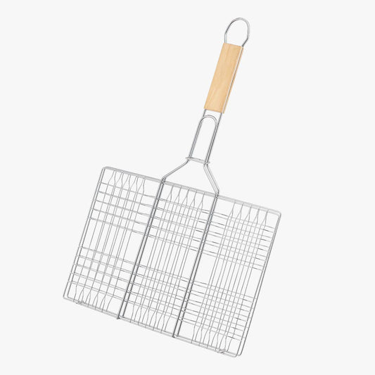 Grelha Dupla para Churrasco BARBECUE 34x51cm