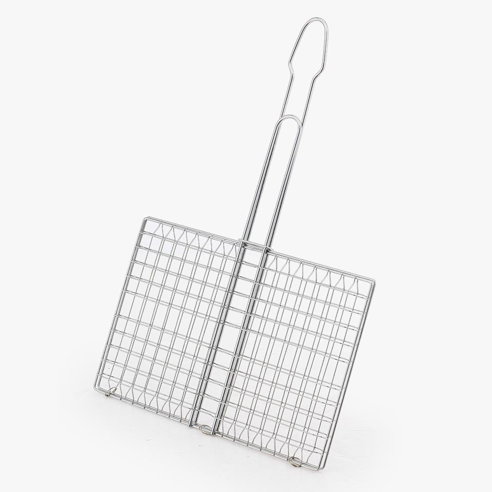 Grelha Dupla para Churrasco BARBECUE 30x45cm