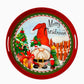 Tabuleiro MERRY CHRISTMAS D.35x4cm