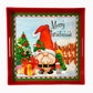 Tabuleiro MERRY CHRISTMAS 35x35x4cm